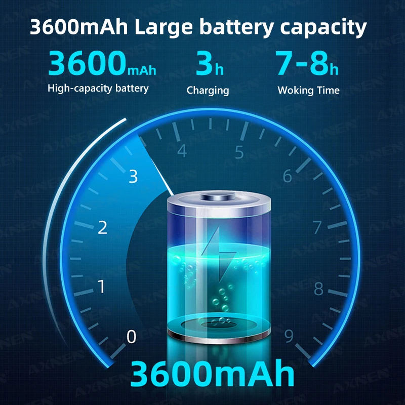 AXNEN HQ6 3軸折りたたみ式ジンバル携帯電話スタビライザー、スマート