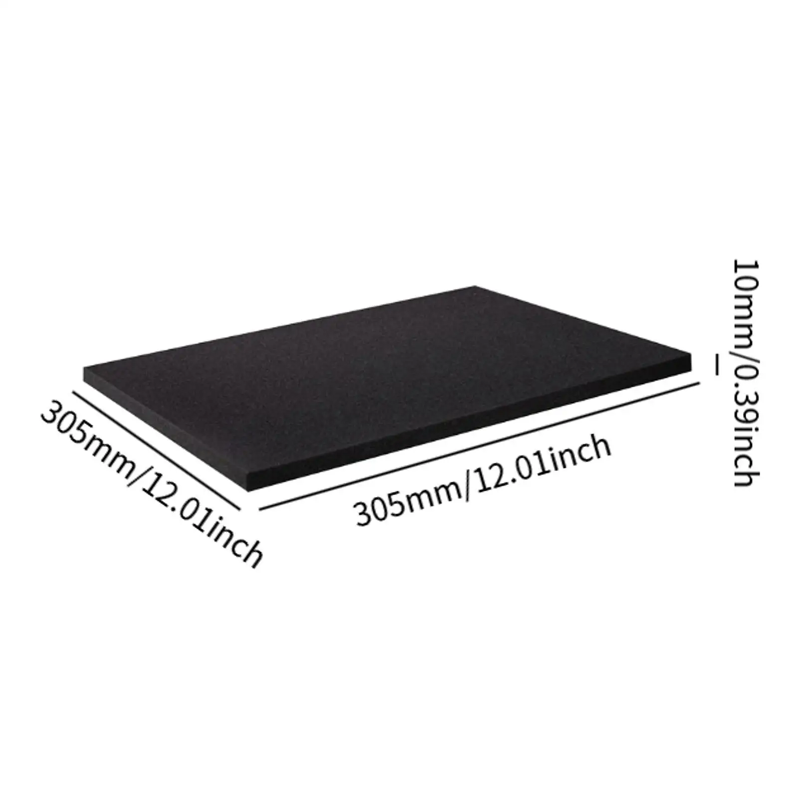 Packing Foam Sheet Sponge Liner Shockproof Foam Sheet 1cm Thick Soft for Transporting Packing Package Shipping Crafts Toolbox