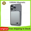 Ultra Thin Power Bank for MagSafe,Magnetic Wireless Fast Charging LED Display Portable Battery For iPhone Samsung Phone Airpods 1