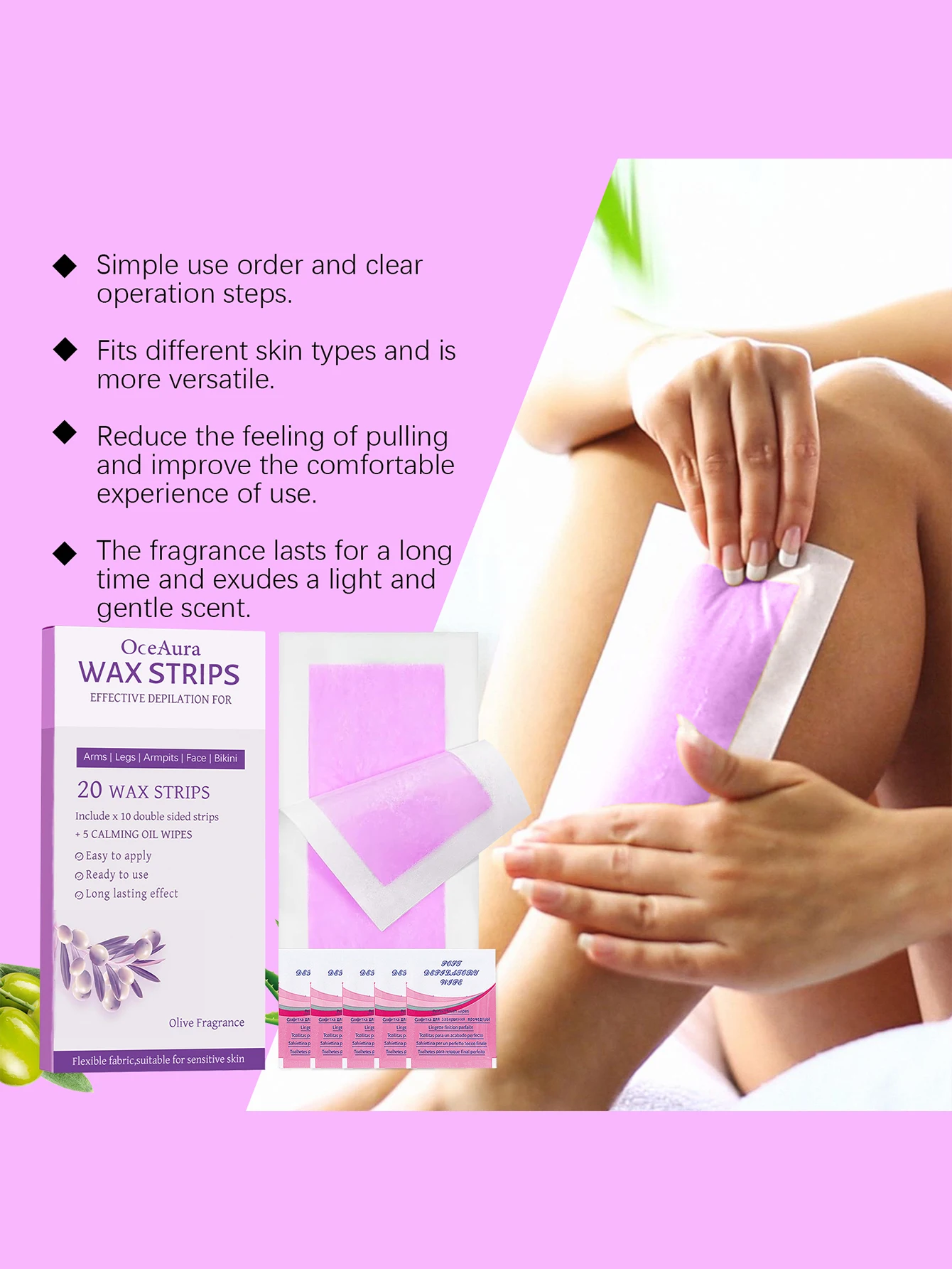 Painless Wax Strips 6