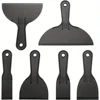 6pcs/Set Durable Plastic Scrapers 6-Pack Wall Spackle Putty Knife For Wallpaper Removal, Plastering, And Hole Filling Shovel Sno 1