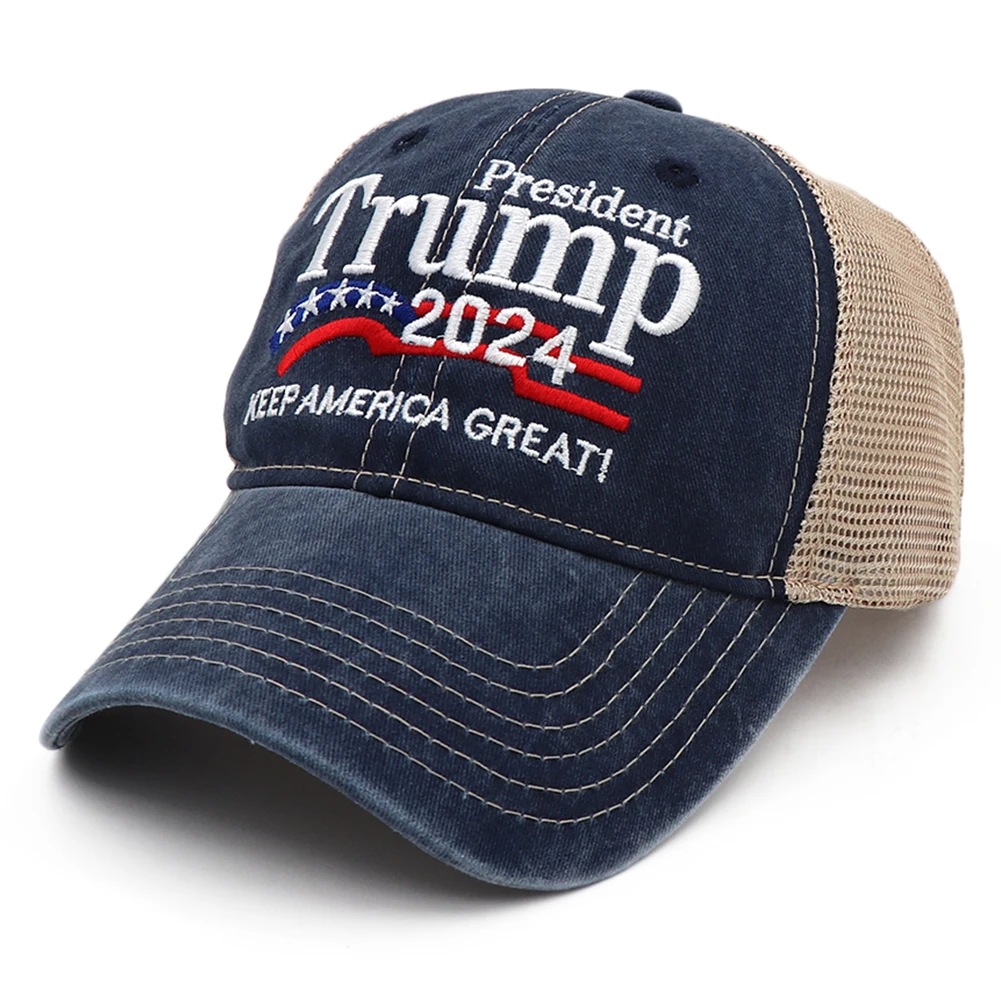 Unisex Trump Duck Tongue Hat Keep America Great Fashion Sports Hat 3D Embroidery Snapback President Adjustable Golf Cap