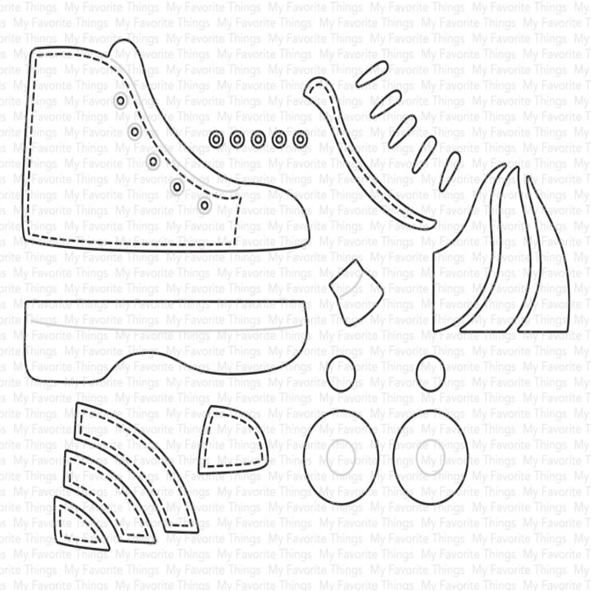 

Skates Metal Cutting Dies For Scrapbooking Photo Album Decorative Embossing DIY Handmade Paper Cards Crafts 2024 New Arrivals