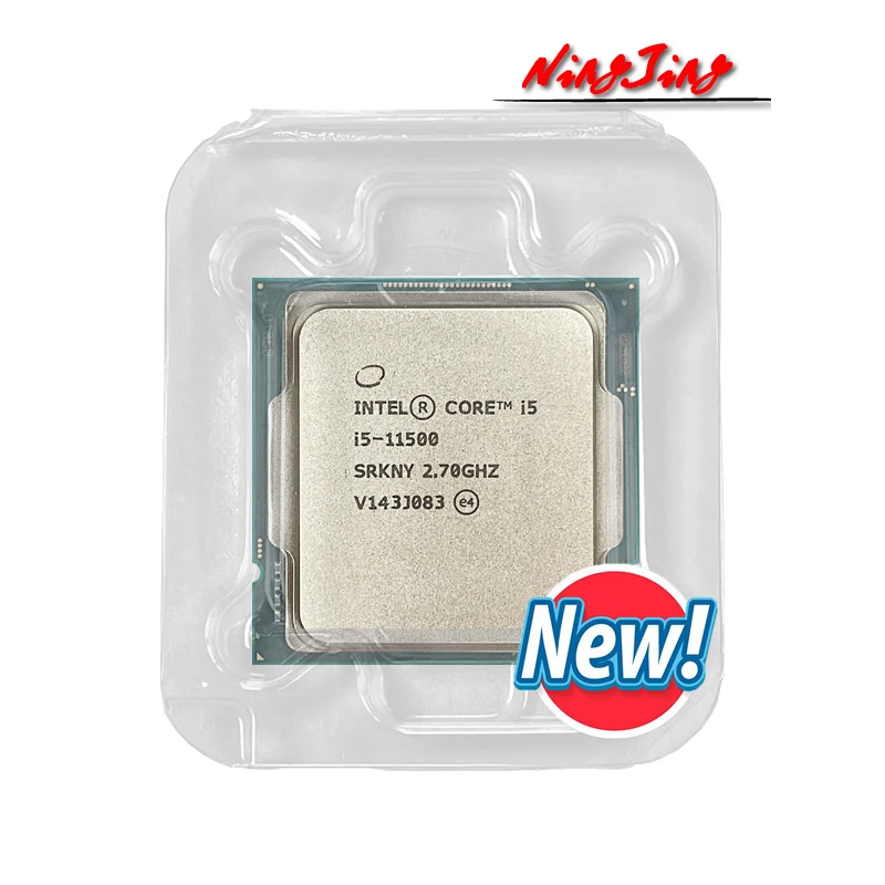 Процессор Intel Core i5-11500 NEW i5 11500 2 7 ГГц шестиядерный двенадцатипоточный ЦПУ L3 = 12M 65 Вт