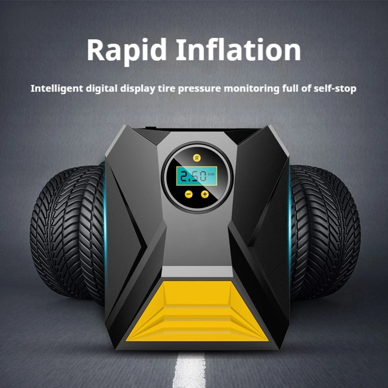 Car Air Pump Air Compressor Car Tire Inflator Pump Wireless 12V/7.4V 150PSI Rechargeable Electric Inflator For Bicycle Balls air pump,electric tire inflator,air compressor pump,air compressor,tire inflator,inflatable pump