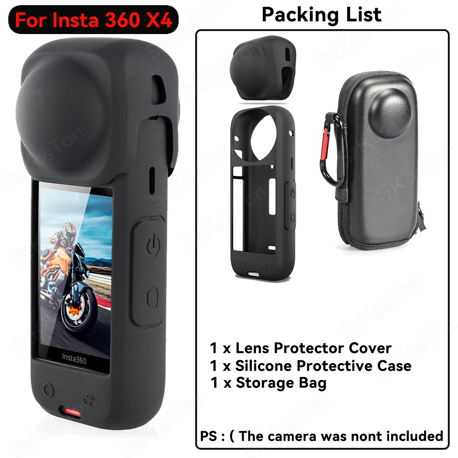 For Insta360 X4 kitD
