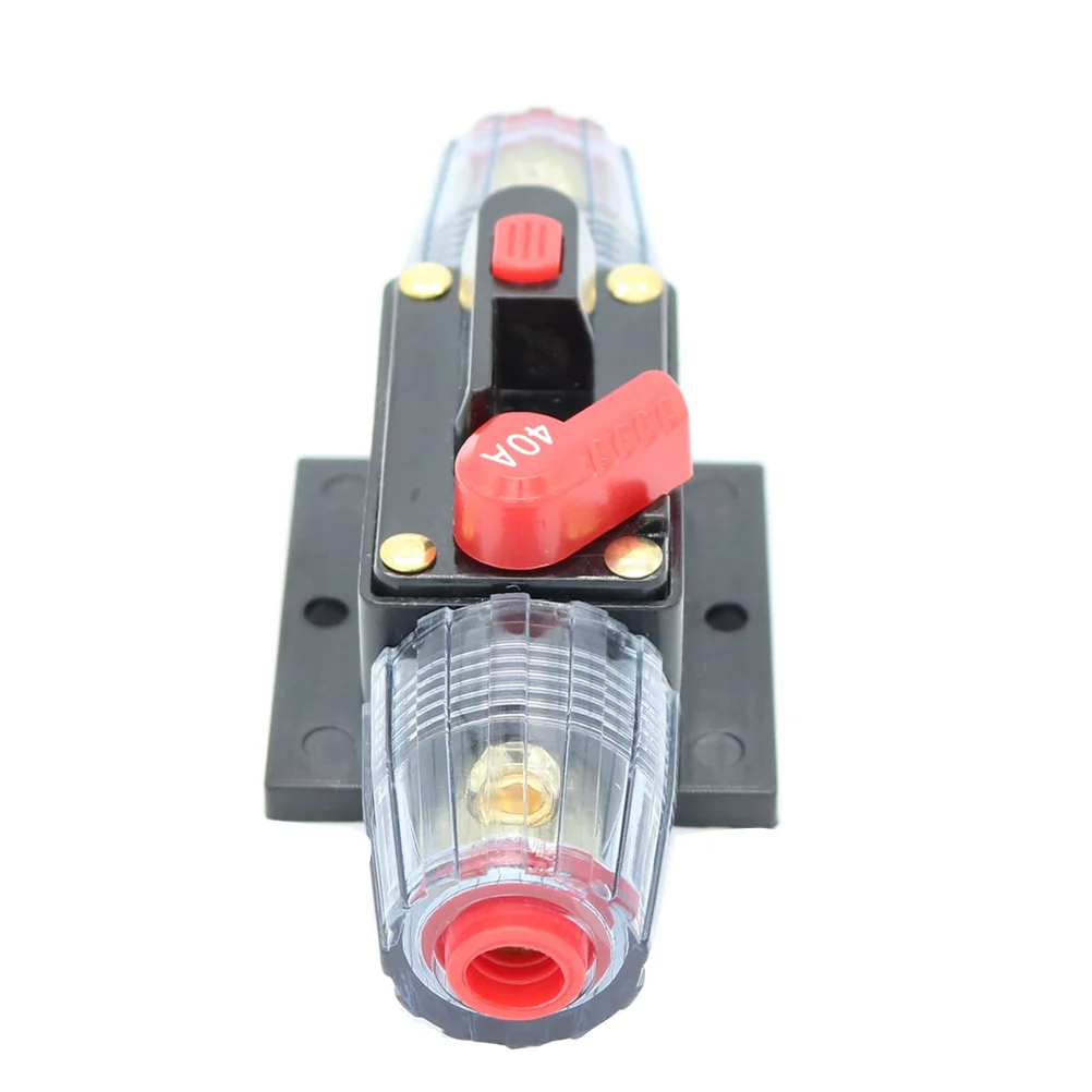 

40 Amp In-Line Circuit Breaker Stereo-Audio Car RV 40A Fuse 12V/24V/32V