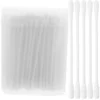 200 Pcs Manicure Cotton Swabs Buds with Different Heads Spherical Safe Baby Care White 3