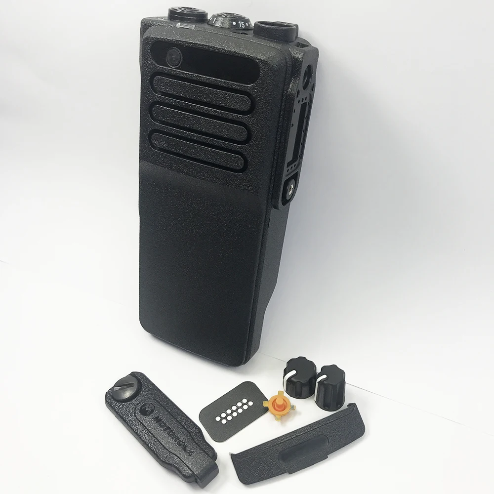 Внешняя рация Walkie Talkie с передним корпусом для замены для GP328D + DP4400e XIR P8608i Radio регулятор громкости для xpr7000e xpr7550e xir p8668i p8608i dp4400e dp4801e dgp8550e dgp8050e