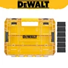 DEWALT DT70839 Tough Case (Large) with Divider Organizer Tool Box Transparent Lid Screws Bits Accessory Stacking Storage Case 1
