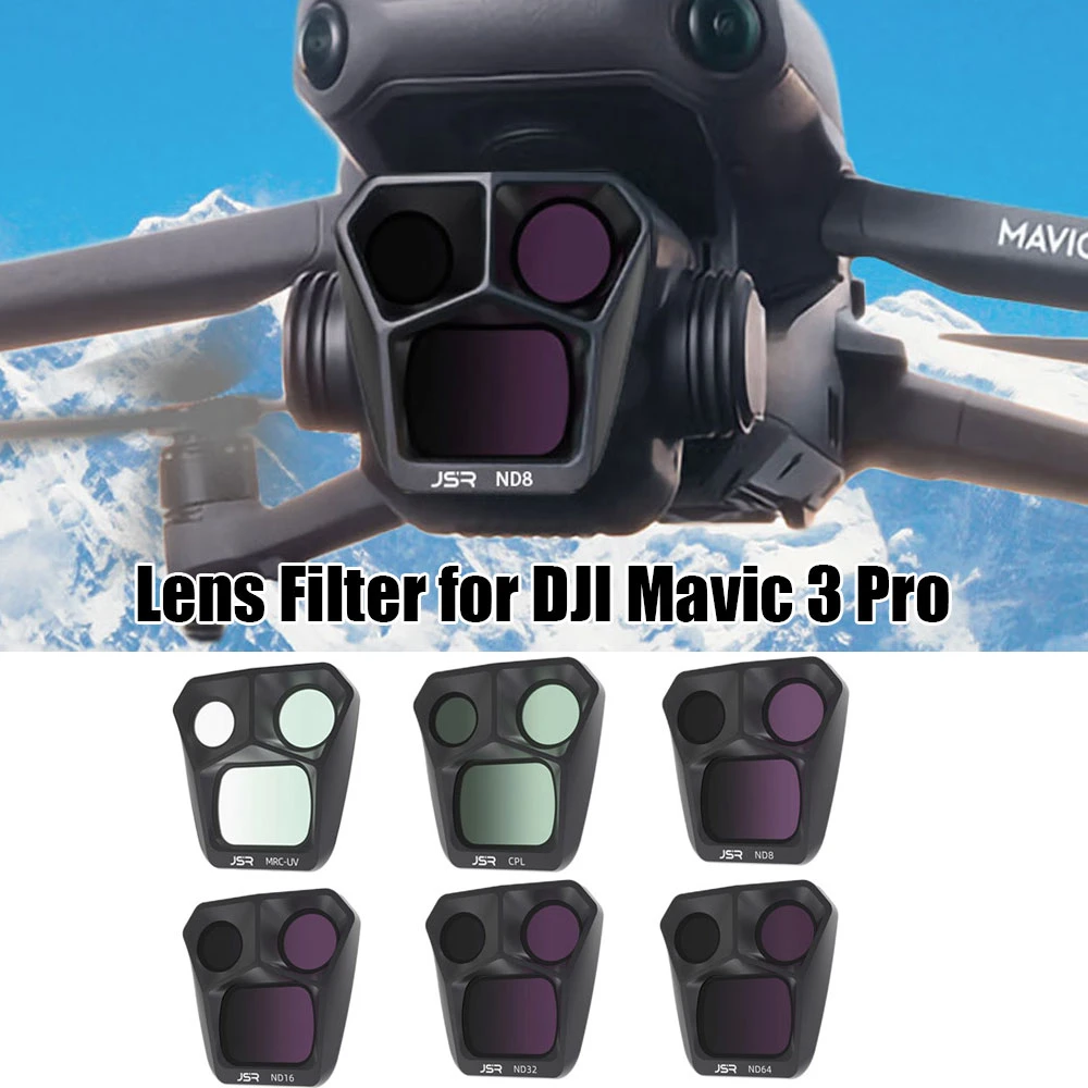 Camera Filter Set for DJI Mavic 3 Pro Camera Optical Glass Lens MCUV