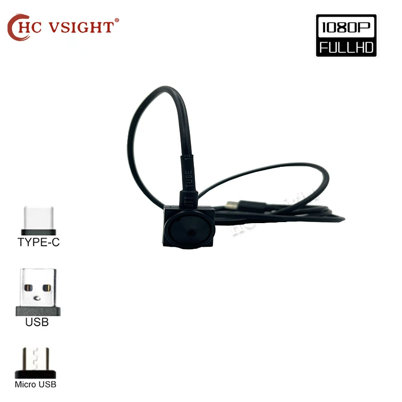 Full Hd 1080P 15*15Mm Micro Size Fotocamera Esterna Mobile Tipo C Webcam Usb Test Industriale Grandangolare