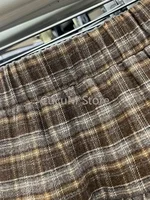 Japanese Y2k Cute Ruffled Plaid Skirt Punk Rock Subculture Cake Skirts Japanese Preppy Style Casual New 2025 Women Skirts - Image 3