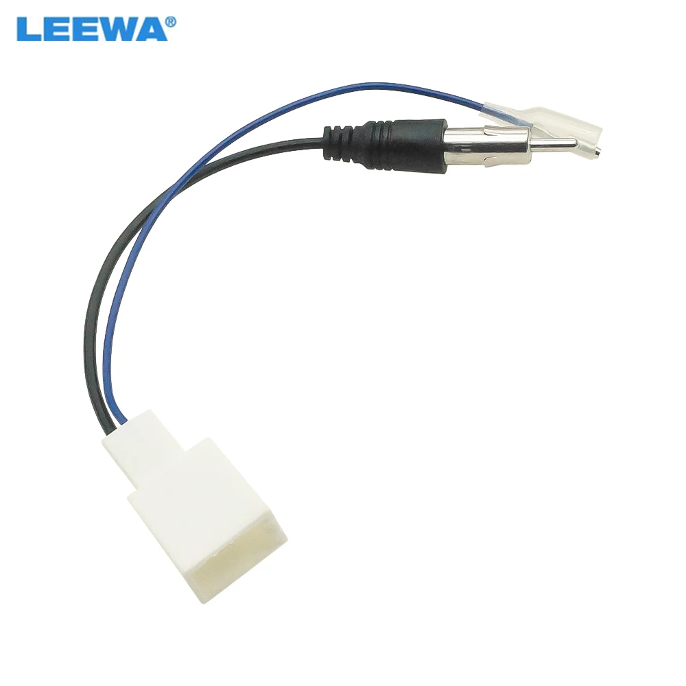 

LEEWA Car Radio Wire Cable Harness for TOYOTA Female Connector Antenna Adapter #4796