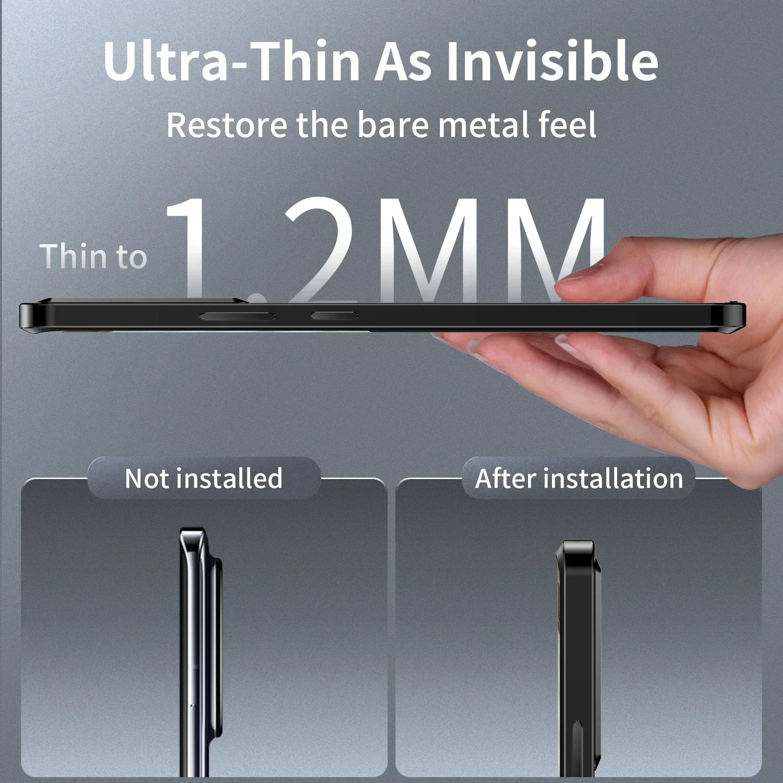 For Google 7A 7Pro 8 Pro Case Aluminum alloy HD Magnetic Magsafe wireless charge Full surround camera lens protective back cover