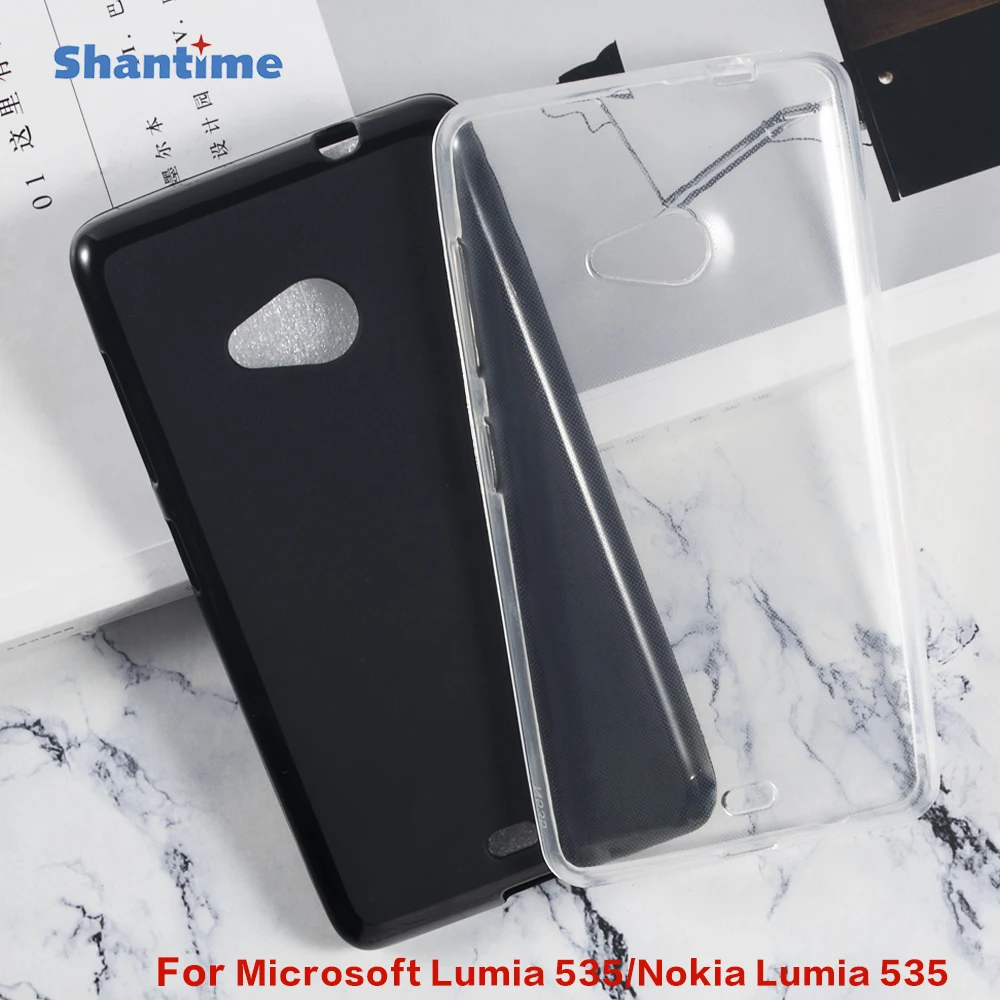 Per Nokia Lumia 535 Gel Budino Custodia Protettiva Per Telefono In Silicone Per Nokia Lumia 535 Custodia Morbida In Tpu