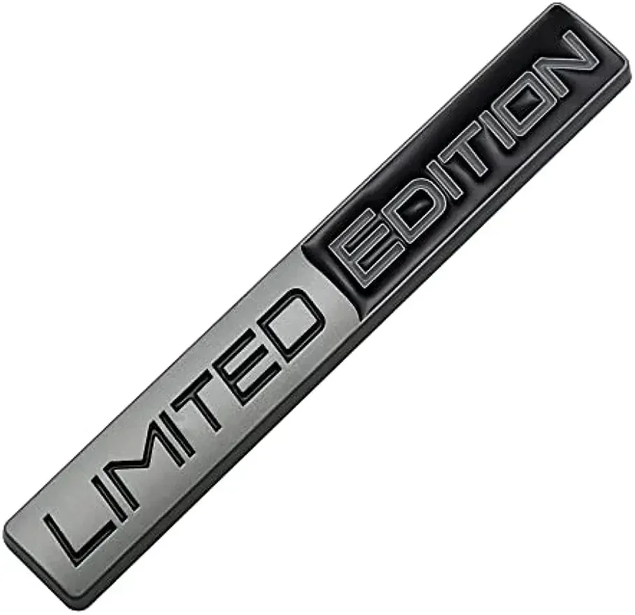3D Limited Edition metalen aluminium zelfklevend embleem kofferbak badge spatbord sticker body sticker auto LIMITED EDITION embleem