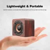 Speaker Bluetooth Wireless Subwoofer Stereo Powerful Bass Theater Sound Box HIFI Music Player For Phone Laptop PC Retro Wooden 6