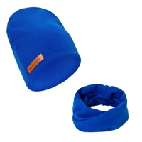 Faux Cashmere Kid Hat with Scarf Set Fashionable Child Cap with Scarf Warm & Stylish Kids Winter Essential set 6