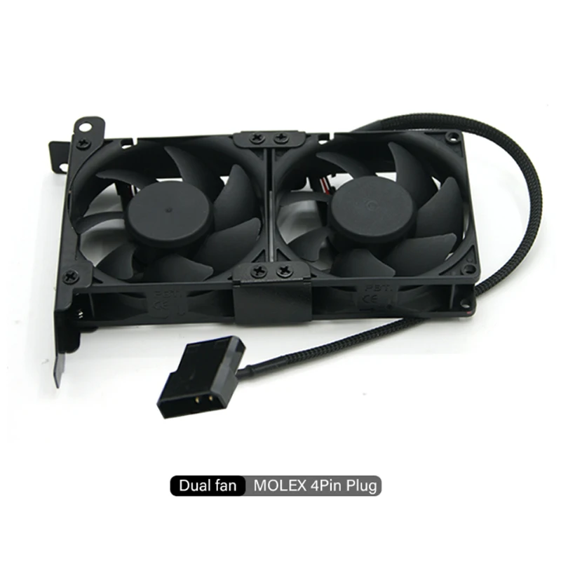 2 Fans MOLEX 4Pin