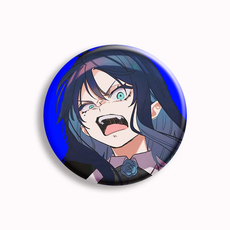 Ado Kyogen X 歌ソフトボタンピン私は Ado ヴィンテージアニメブローチ