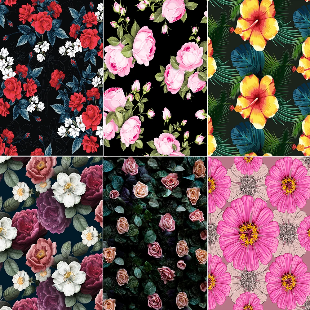 

Vintage Flower Photography Backdrop Newborn Baby Children Maternity Artistic Portrait Photo Studio Photocall Background Prop