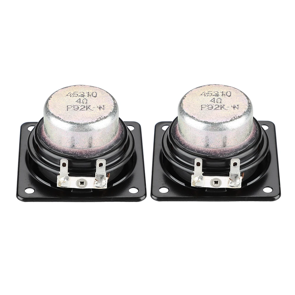 Audio Speaker 2Pcs 1.75 Inch Full Range Audio Speaker 48MM 4 Ohm 15W HiFi Stereo Neodymium Loudspeaker For JBL BOSE Bluetooth Speakers