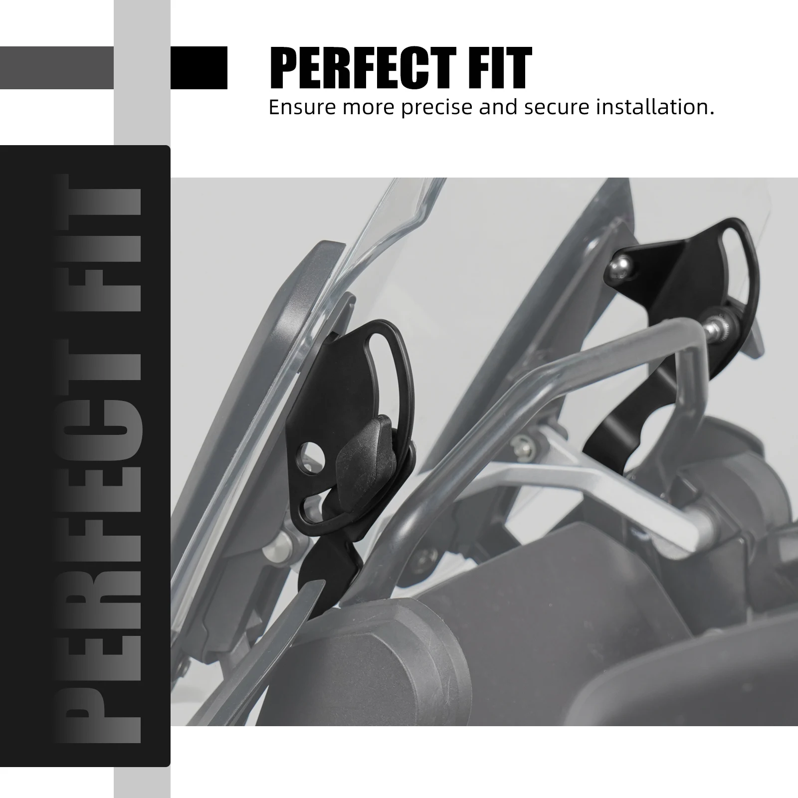 Für BMW R1250GS Adventure 2018-2024 R 1250GS 2018-2022 Windschutzscheiben-Stabilisator-Kit für BMW R1200GS Adventure R1200GS 2014–2019 – Detail 6
