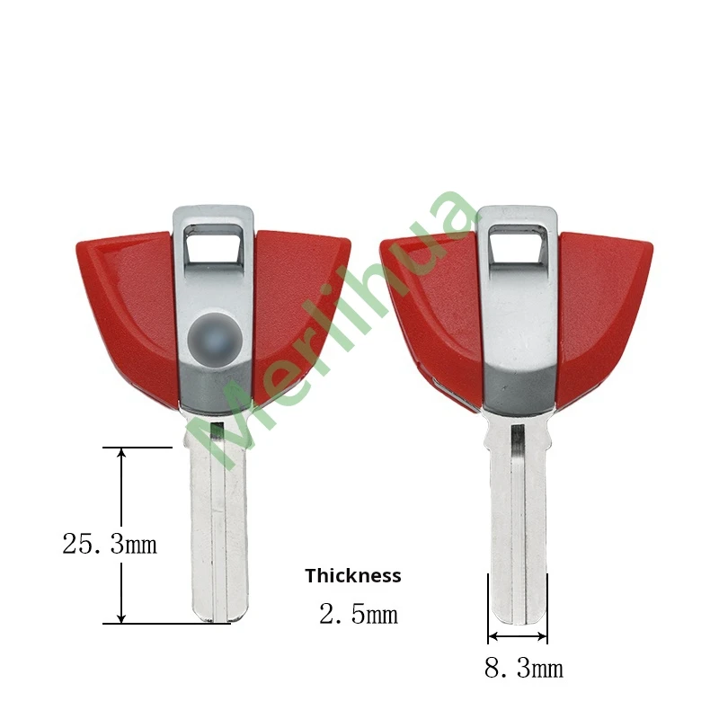 BMW Motorcycle Key For BMW F650 F700 F800GS R1000RR R1200GS Motorcycle Key Embryo(can be placed anti-theft chip)