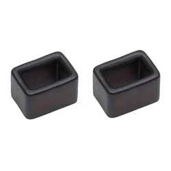 Dual Seat Belt Slot Protection Covers - Enhanced Interior Guard Against Collision & Scratches (Black)