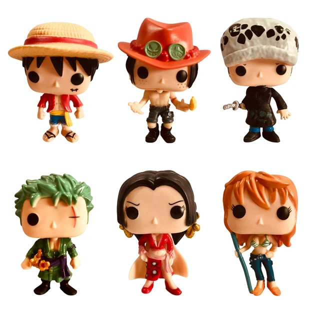 Funko Pop-Figurine One Piece en PVC, Zoro, Luffy, ZanShanks, Version Q,  Figurines d'Action, Jouets pour Enfants, Modèle de Décoration, Cadeaux -  AliExpress