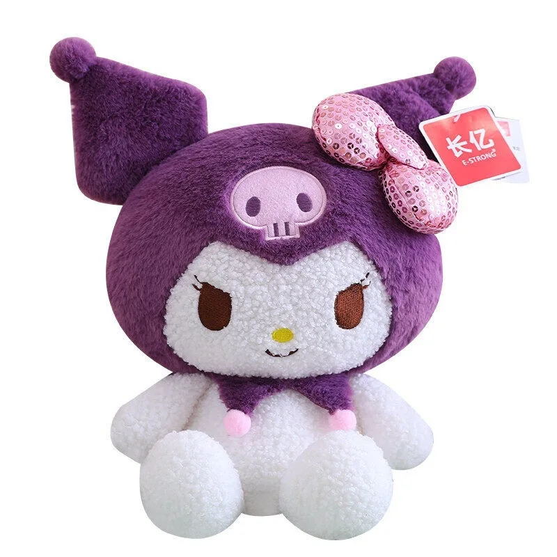 45Cm Miniso Sanrio Kuromi Plush Pendant Plush Pillow Doll Plush Toy Interior Decoration Ornaments Child Birthday Festival Gift 2