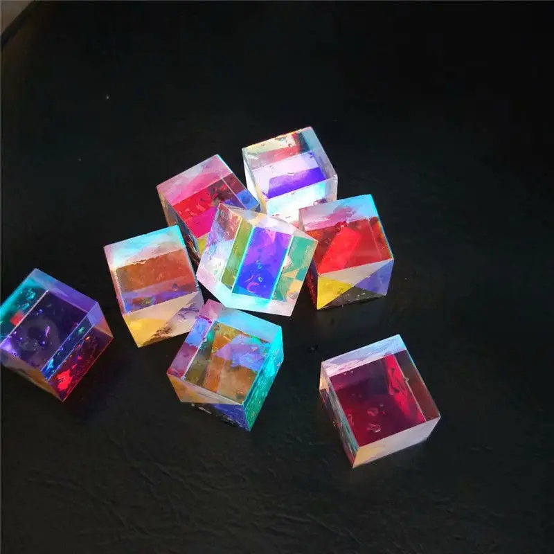 Optical Glass X-Cube Cross Dichroic Cube Prism RGB Combiner - Foto 10