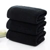 Slippers Non Fading Black Washcloth Pure Cotton Comfortable Gift Thickened Bath Towels Square Face Towels Bathroom Family Hotel 1