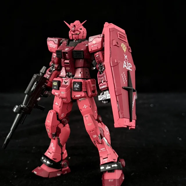 RG拡大版 1/100 RX-78 ガンダム FAT CAT 全塗装完成品 Fat Cat