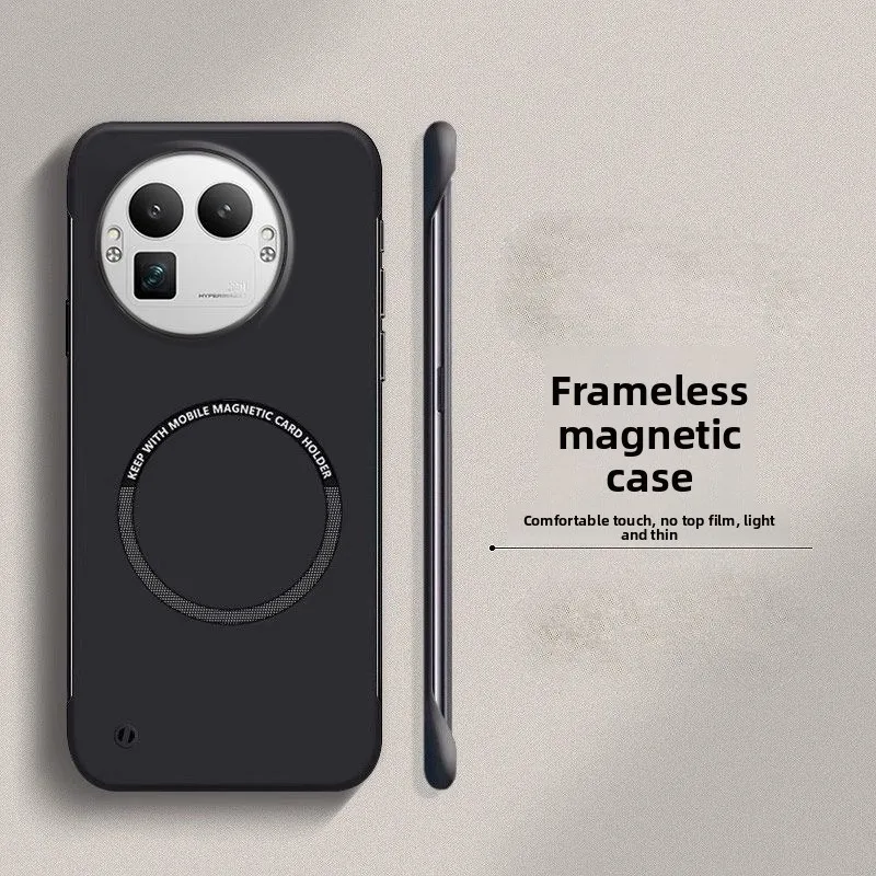 Stylish Magnetic Ultra-Thin Frameless Skin-Friendly Shockproof Bumper Case