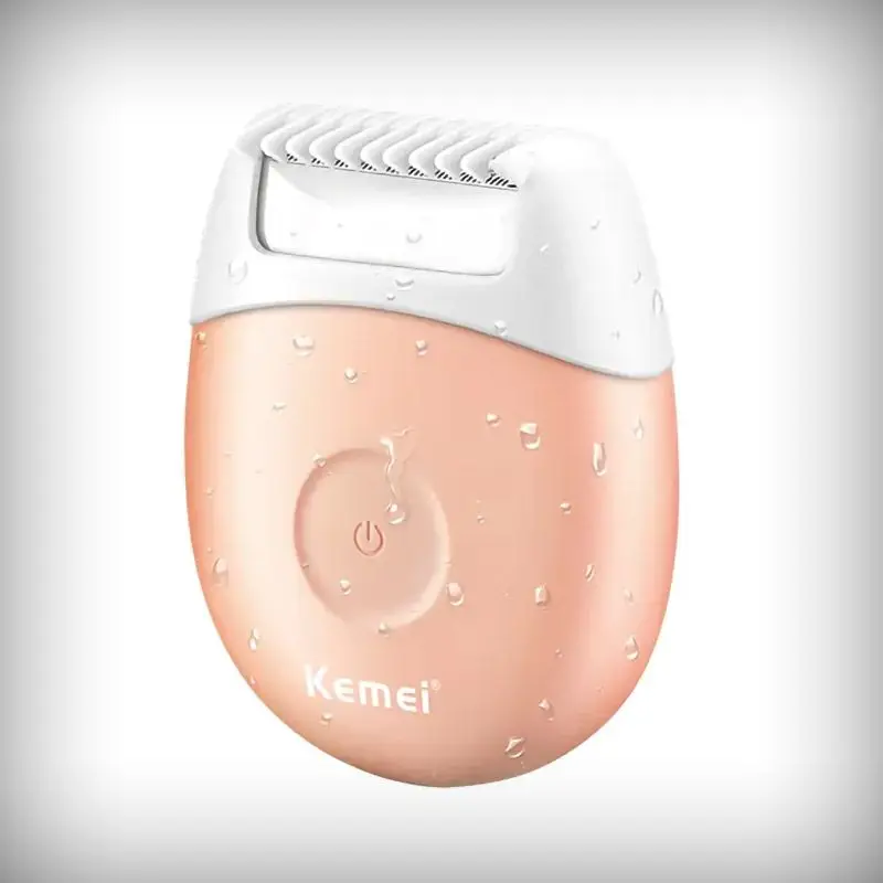 USB Charging Waterproof Body Razor Epilator Kemei Km-3213 Mini Design Fast Filling Without Skin Damage Body Hair Remover