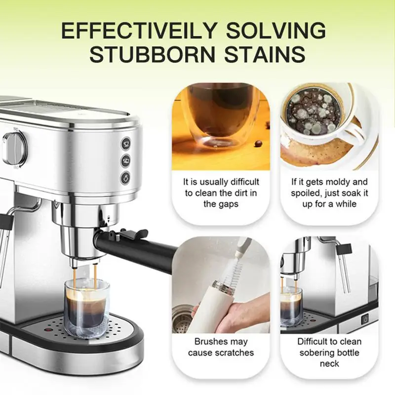 Coffee Machine Cleaning Tablets Safe Effective Descaling Tablets For Water Bottle Coffee Maker Pot tea cup Cleaning Tabs