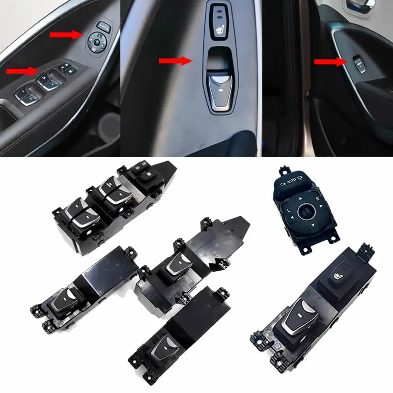 935702W0201pcForHyundaiSantaFeIX45DM20132015PowerWindow