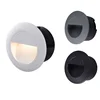 Outdoor Waterproof IP65 Dimmable Led Stair Light 5W Recessed LED Step Lamp Pathway Wall Corner Lamps AC85-265V Wall Light DC12V 1