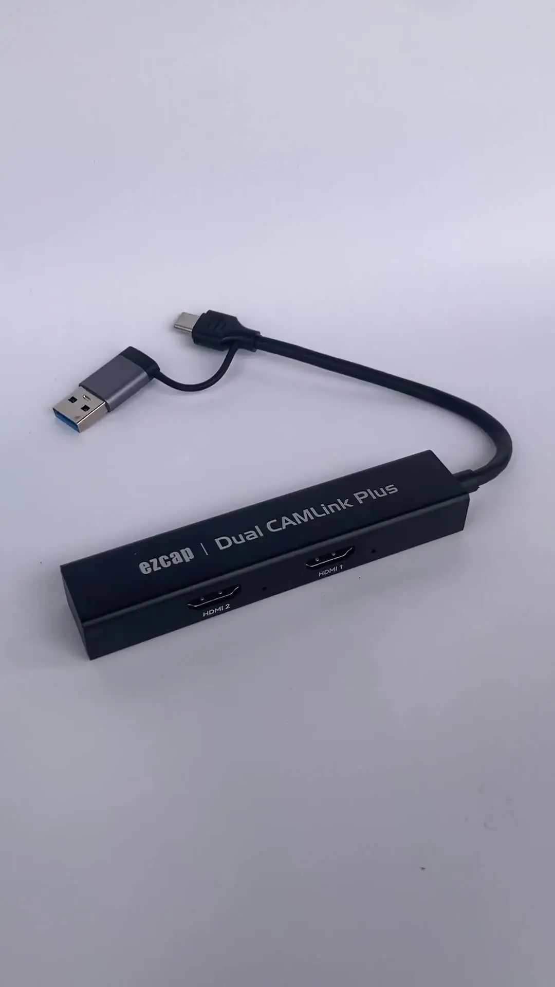 EzCAP316 Dual CamLink Plus 2 Карта видеозахвата HDMI — UVC Type-C USB3.0 для ОС Windows/MAC/linux/Android.