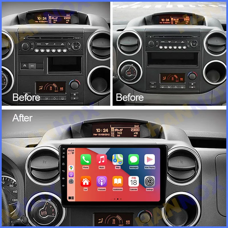 Android Car Radio For Peugeot Partner Citroen Berlingo 2008 2009 2010 2011  2012 2022 Multimedia Stereo GPS Head Unit|Car Multimedia Player| -  AliExpress