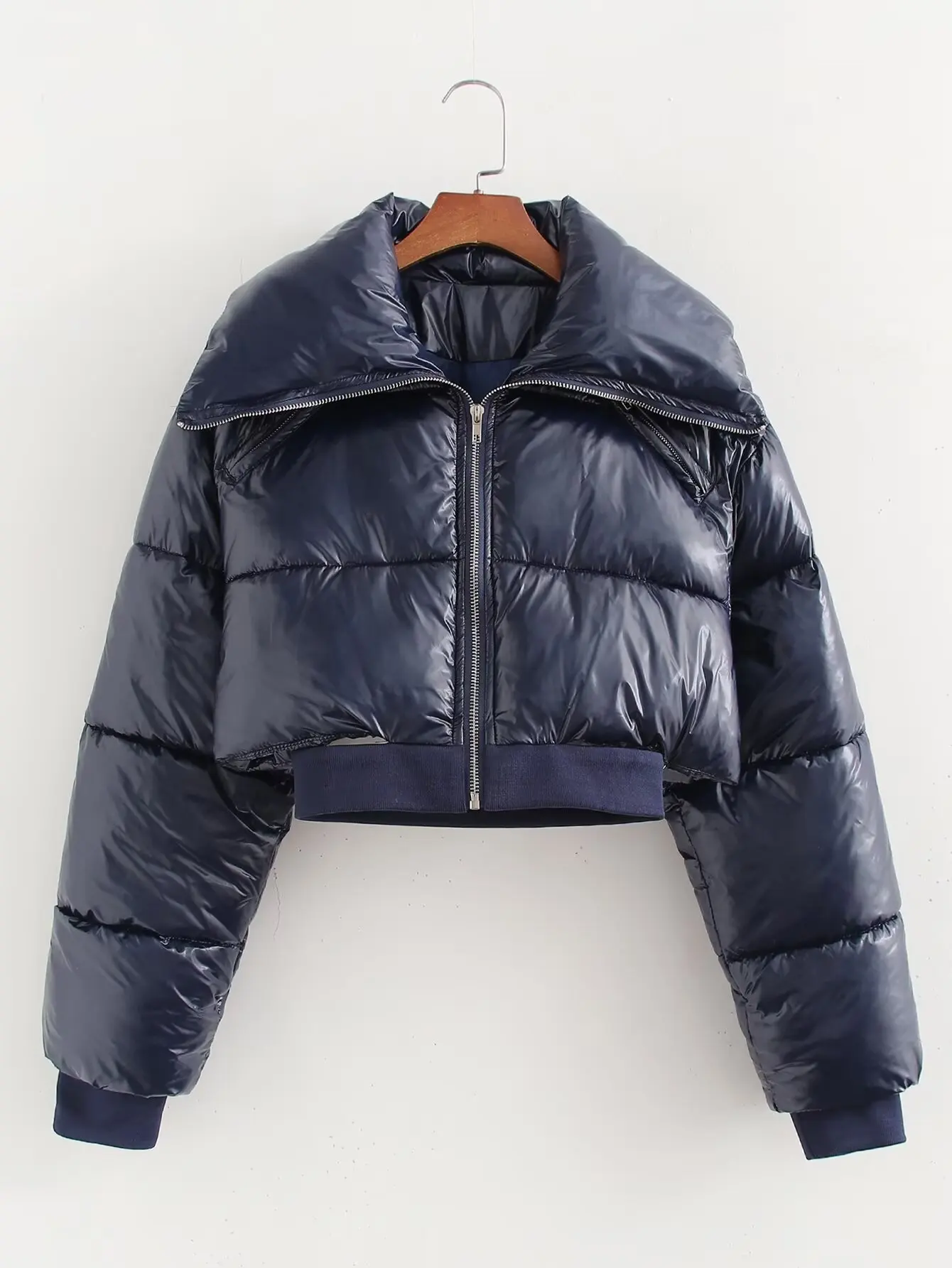 2024 Autumn New Short Style European And American Style Thick White goose Down Down Jacket For Women's High-End Bread Jacket