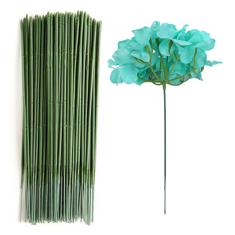 

Искусственный горшечный стебель, пластмассовый цветочный стержень для садоводства, проволока, Цветочная палочка, Цветочный декор для рукоделия, 20 шт.