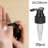 10PCS Bathroom Liquid Soap Dispenser Manual Replacement Lotion Shampoo Pump With Plastic Tank Tube For Bathroom Access 6