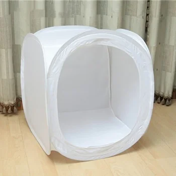 Photo Studio Soft Box 30cm 40cm 50cm 60cm 80cm Shooting Light Tent for Jewelry Toys Photography Carry Bag n 4 Backdrops Softbox