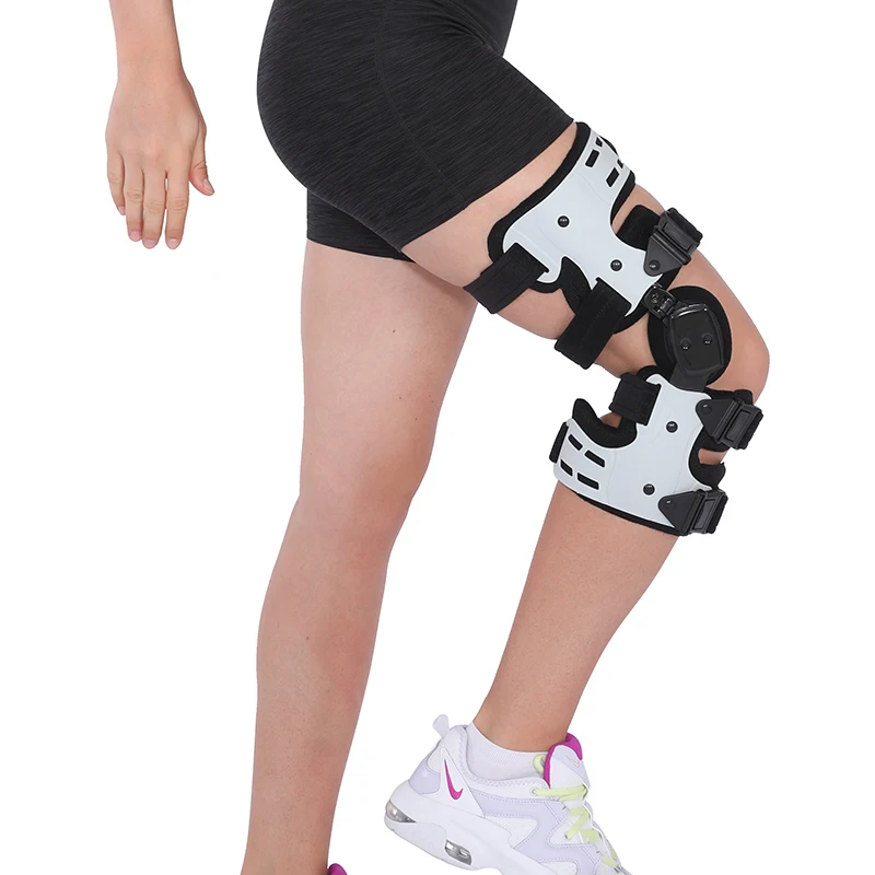 

Регулируемый наколенник TJ-KM012 OA для реабилитационного оборудования, ортопедический протектор для ног, наколенники