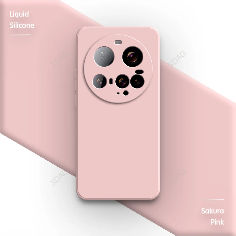 Premium Square Silicone Phone Case - Classic High-Quality Back Cover