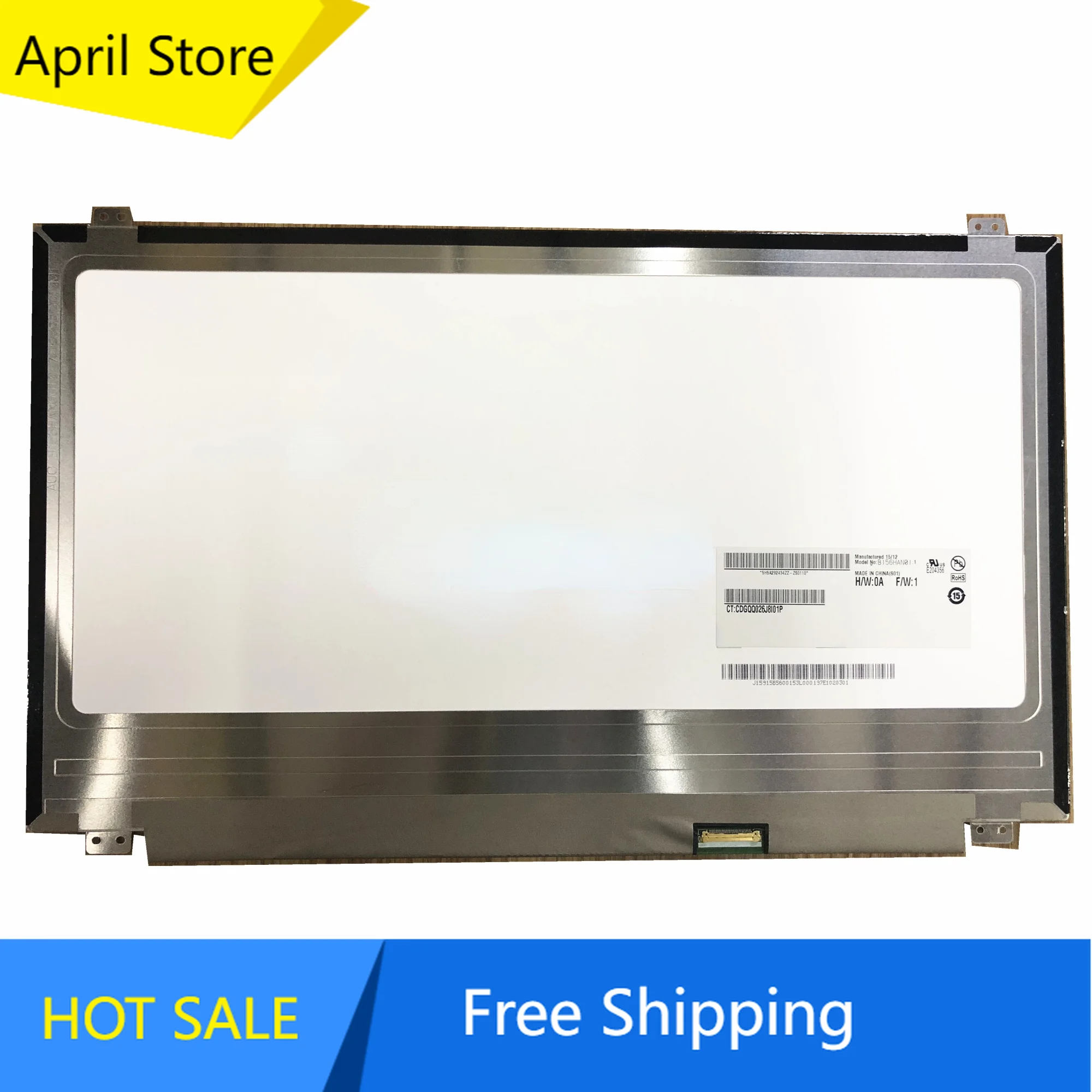 

B156HAN01.1 B156HAN01.2 LP156WF6 SPA1 SPB1 LTN156HL01 LTN156HL02 IPS ЖК-экран для ноутбука 1920*1080 30 контактов 72% NTSC