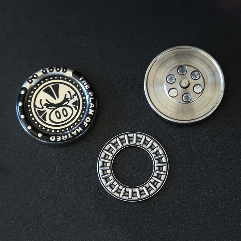 Devil Milk Metal Edc Fidget Toys Magnetic Haptic Coins Edc Adult
